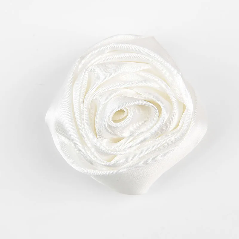 

22pcs/lot 5cm 100% Handmade Rolled Soft Rose Flowers For DIY Baby Headband Hair Accessories 22 Different Colors Mixed