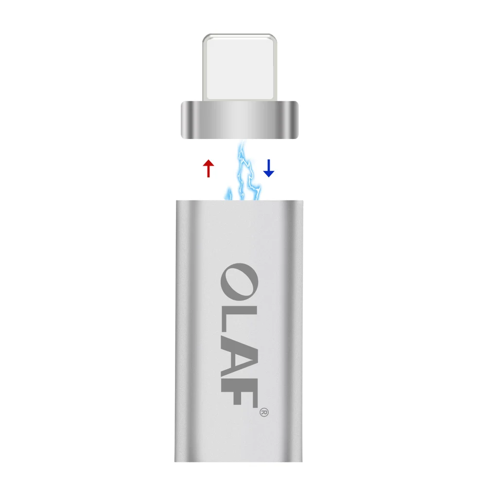 Олаф Micro USB-Type C/для Apple iPhone/микро Магнитный зарядный кабель адаптер для Android/iPhone мобильный телефон Магнитный адаптер - Цвет: 8 Pin Adapter