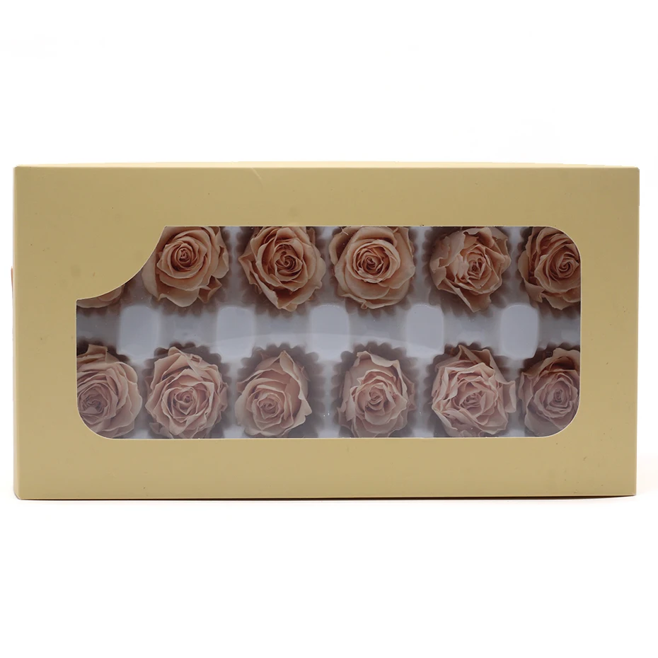Настоящая Роза Eternelle Doos Natuurlijke Bewaard Bloem Rose 3-4 см Onsterfelijke Rose Valentijnsdag Gift Fleur Eternelle