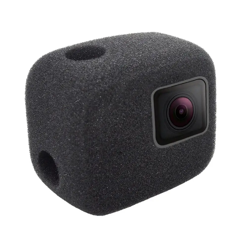 New Sponge Foam Windshield Housing Case Cover Shell Cap for GoPro HERO7 Black/7 White /7 Silver/6/5 Action Camera Accessories