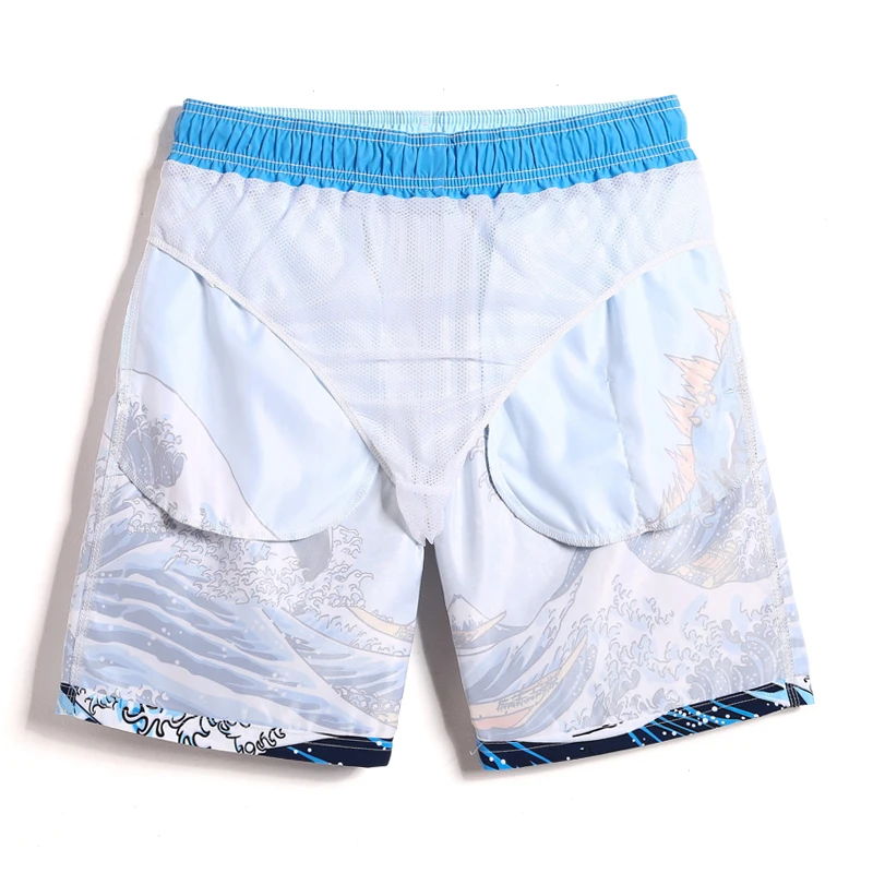 Мужской купальный костюм Быстросохнущий для серфинга Гавайские Бермуды пляжные