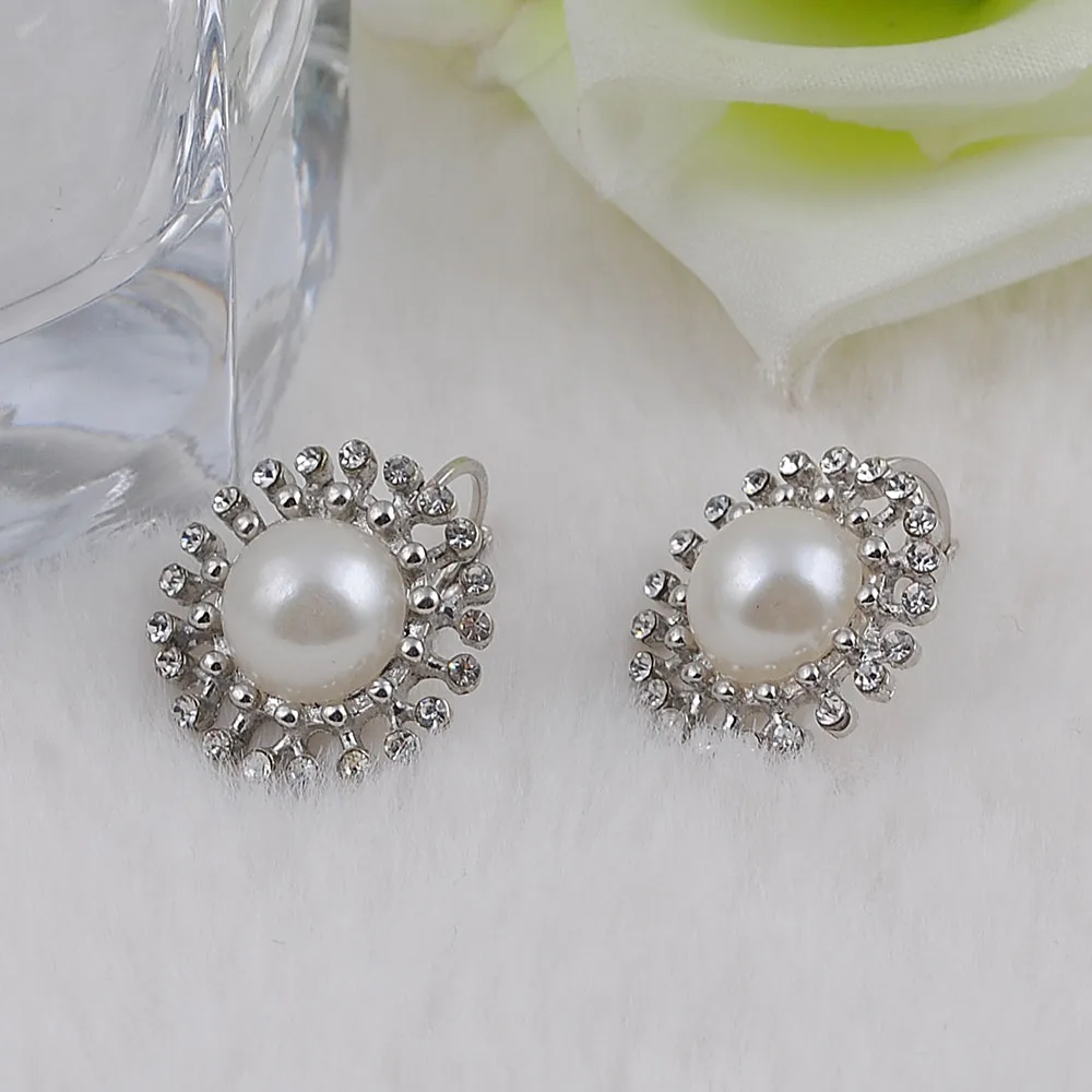 Клипсы для стразы 1 пара | Украшения и аксессуары