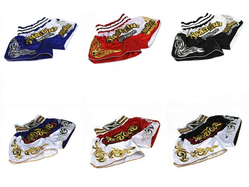 Фиолетовый унисекс Муай Тай бокс ММА фитнес тренировочные штаны боксерские