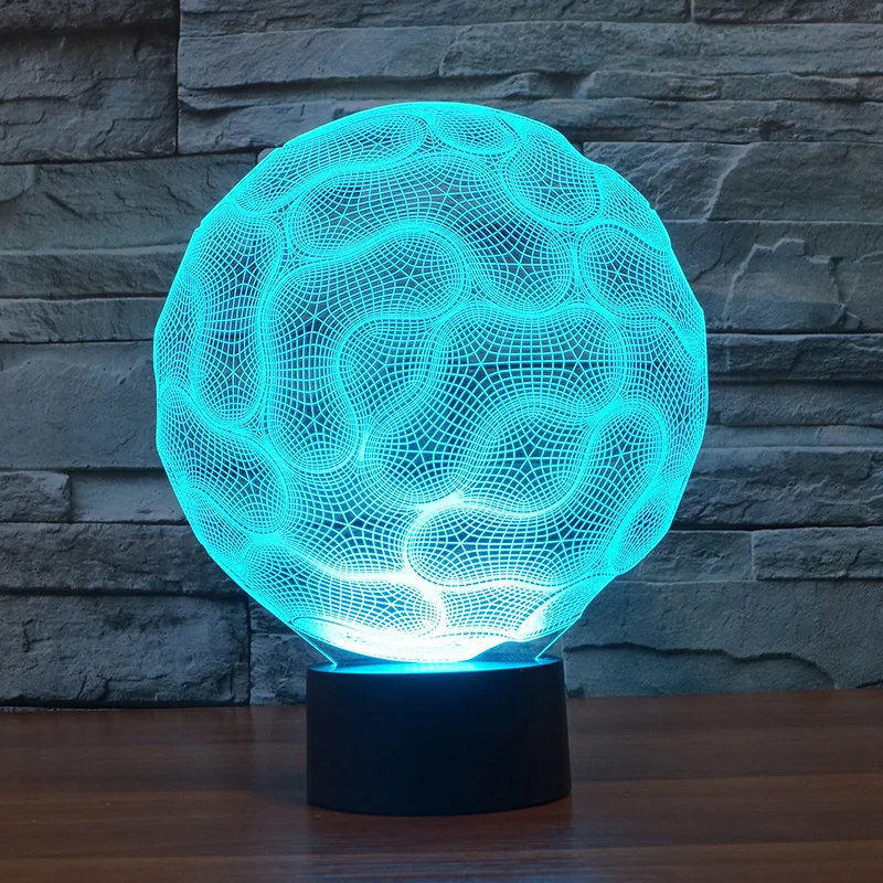 Новый продукт Brain Usb светодиодная 3d лампа акриловый сенсорный энергосберегающий