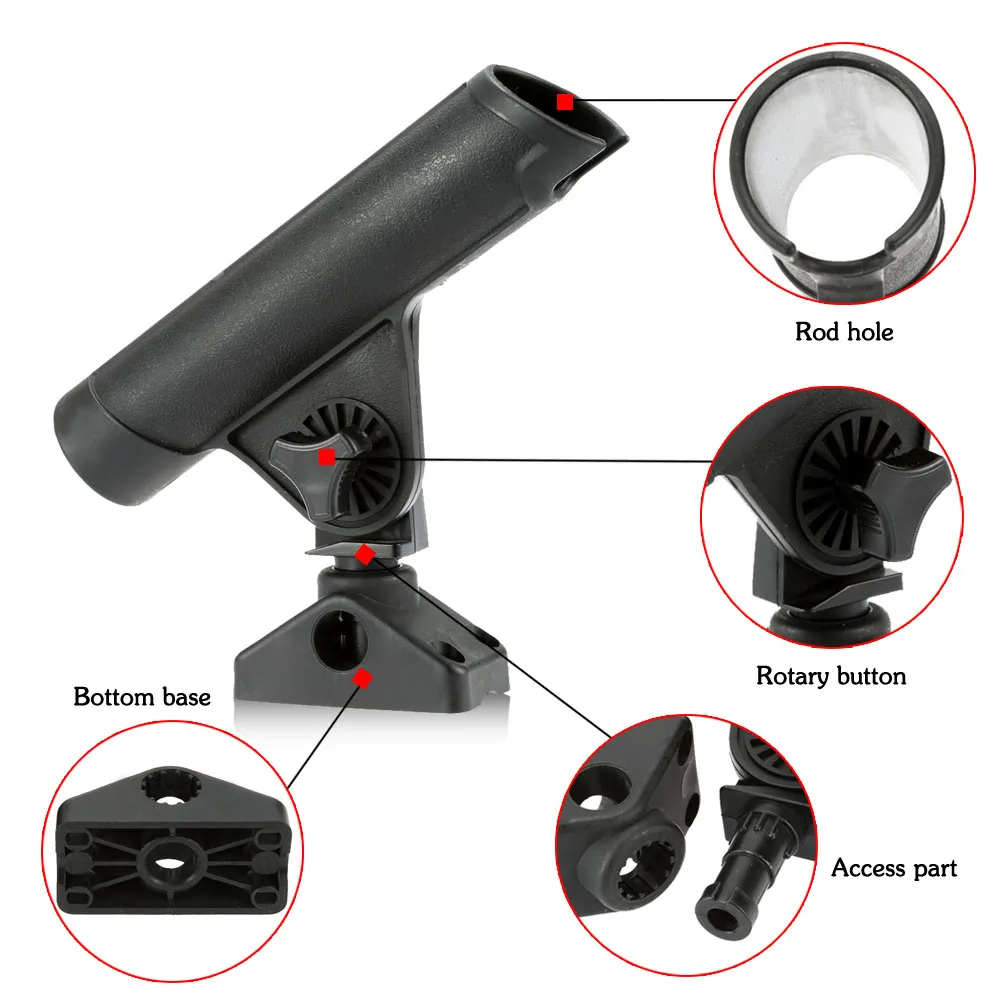 Держатель для удочки лодок каяк Pesca телескопическая удочка ручной Стенд