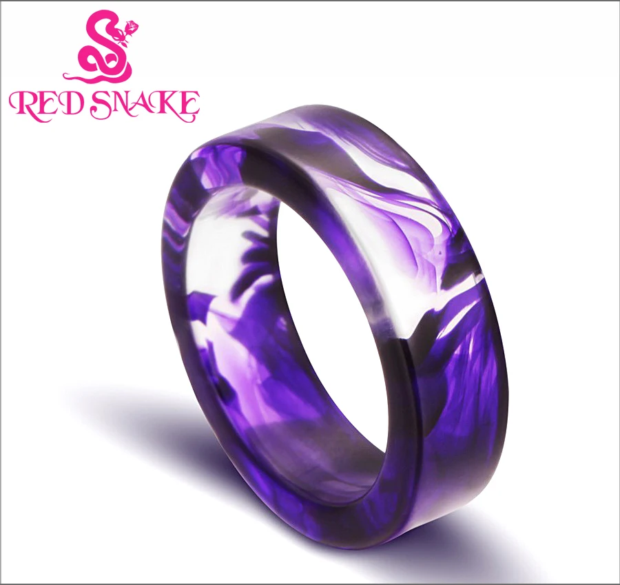 Красная змеиная модная Чистая ручная струящаяся лента для дыма внутри