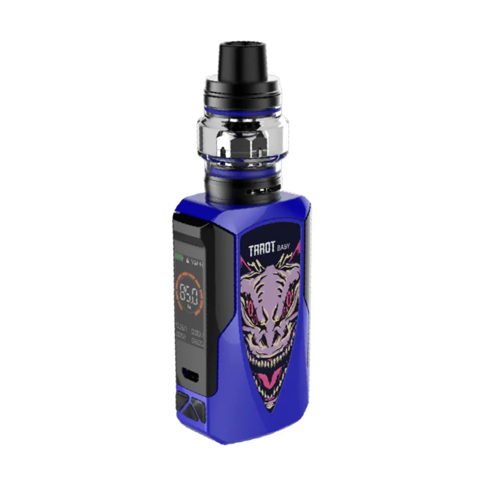 Синий Vaporesso Таро детский 85 Вт TC комплект с 4,5 мл/2 мл NRG SE бак и 2500 мАч встроенный аккумулятор и 0,002 s Скорость Стрельбы комплект электронной сигареты - Цвет: Синий