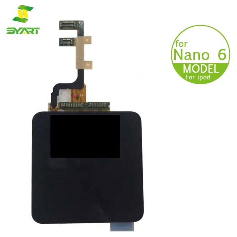 SYART запасные части для iPod Nano 6 го поколения ЖК дисплей Черный сенсорный экран