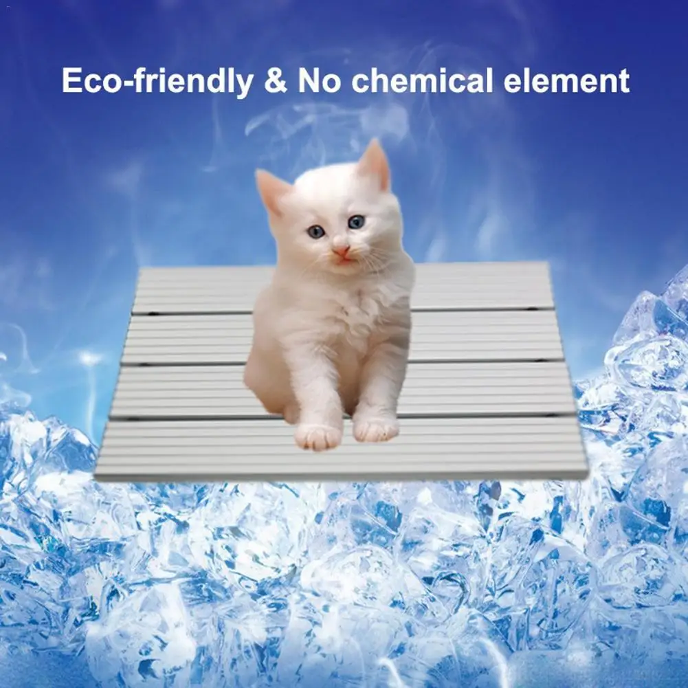 Охлаждающий коврик для собак льда плюшевый матрас домашних животных классный