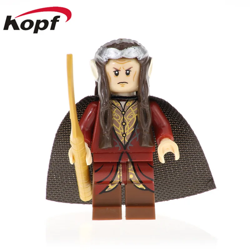 20 шт. строительные блоки Властелин колец Gandalf Thranduil Elrond Galadriel Merry Arwen фигурки для детей Подарочные игрушки PG8148 - Цвет: PG454 20Pcs No Box