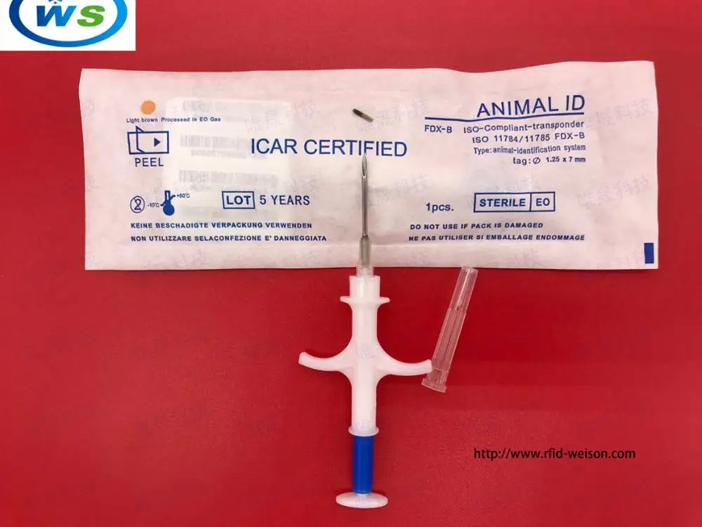 (100 шт./лот) Высокое качество RFID ПЭТ микрочипы EM4305 ISO11784/785 FDX B идентификации