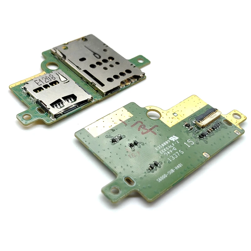 Для lenovo Pad S6000 S6000 S6000H SIM Card Reader Держатель Разъем слот гибкий кабель платы запасные части