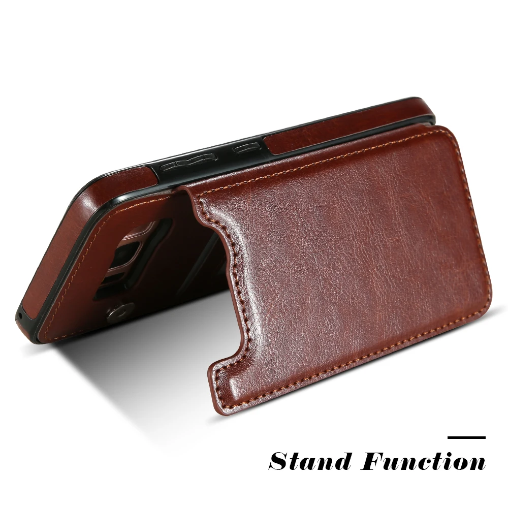 Kisscase бумажник чехол для Samsung Galaxy S8 Plus Flip кожаный Слот карты Стенд Бумажник