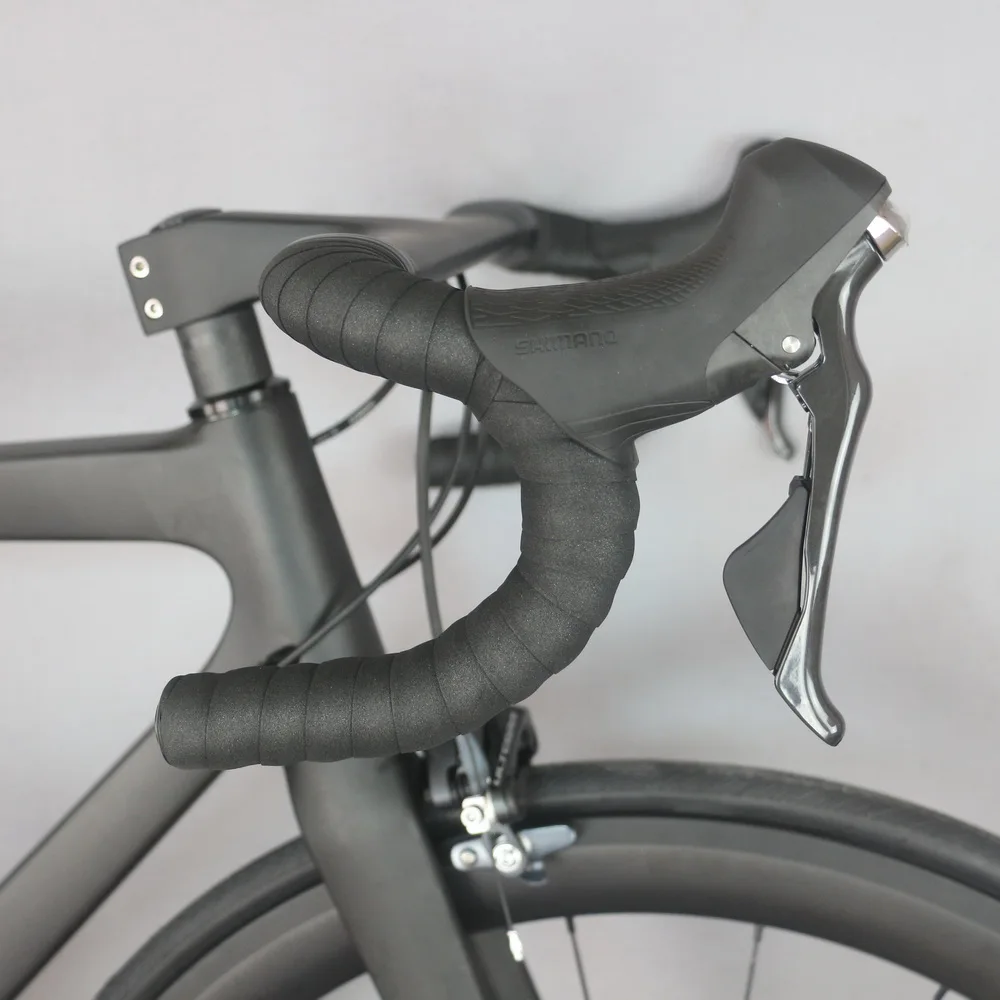 Супер легкий полный велосипед FM686 черный 22 скорость интегрированная ручка Aero с