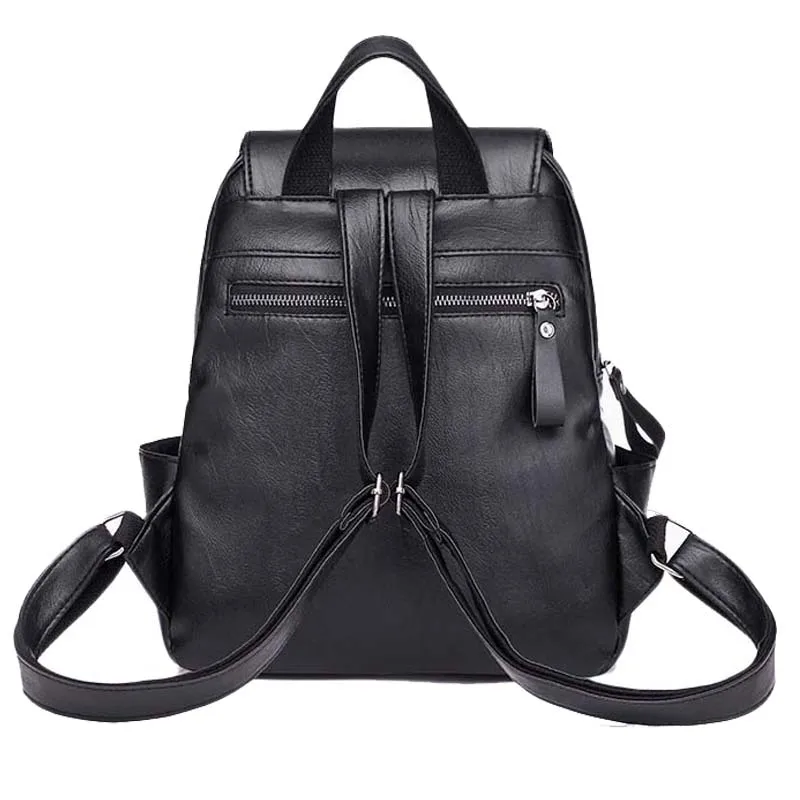 Chuwanglin Путешествия Женский кожаный рюкзак модный простой для женщин mochila feminina