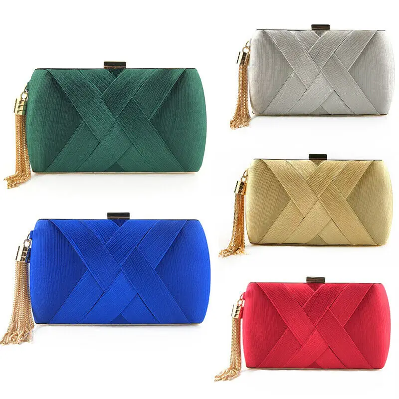 Женская сумка мессенджер милый сатиновый модный роскошный|Клатчи| |