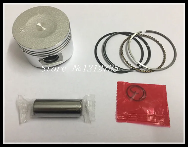 

jieshida Pedal motorcycle Piston ring JSD125 JSD125T-9 JSD152QMI Piston components Piston diameter 52.4mm Piston pin 15mm