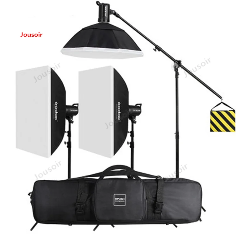 Godox SL60w светодиодный светильник на солнечной батарее, комплект из трех ламп, камера, постоянный светильник, запись видео, фото, фотография, лампа CD50 T03