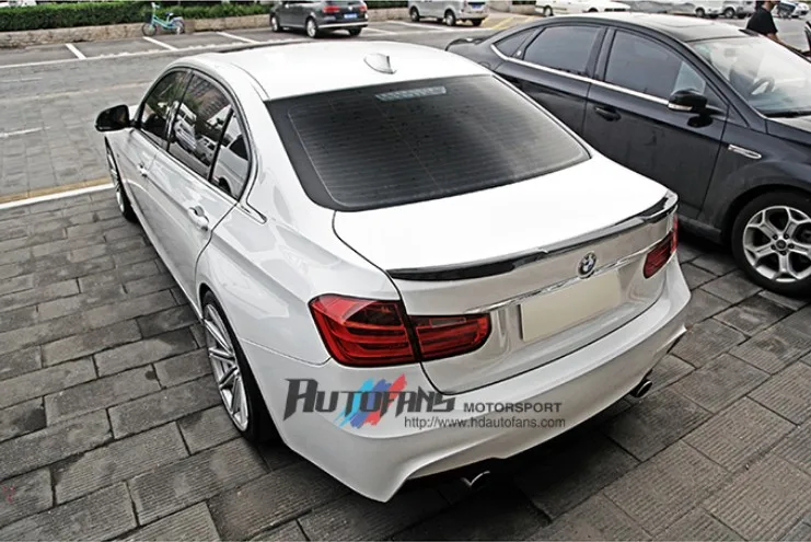 HLONGQT Carbon Fiber Spoiler For BMW 3 Series F80 M3 2013.2014.2015.2016.2017 High Quality M4 Style Car Rear Wing Auto Spoilers |