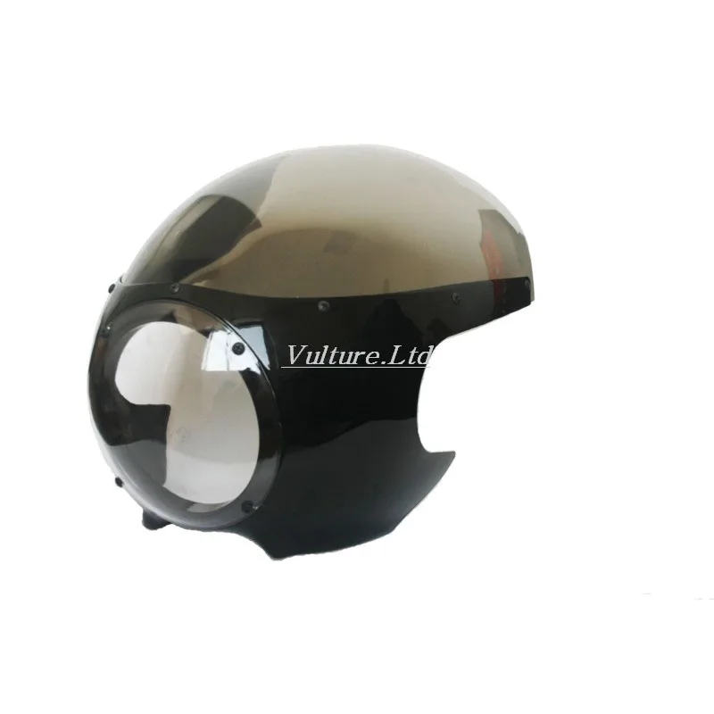 Cherk 5 3/" Кафе Racer фара обтекатель ветрового стекла для Harley Sportster 883 1200 XL Dyna 39 мм вилки новые аксессуары для мотоциклов