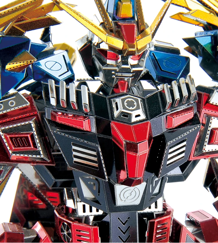 MMZ MODEL Microworld LYUBU Warrior 3D Metal Puzzle DIY Assemble Model Kits Laser Cut Jigsaw Toys R003