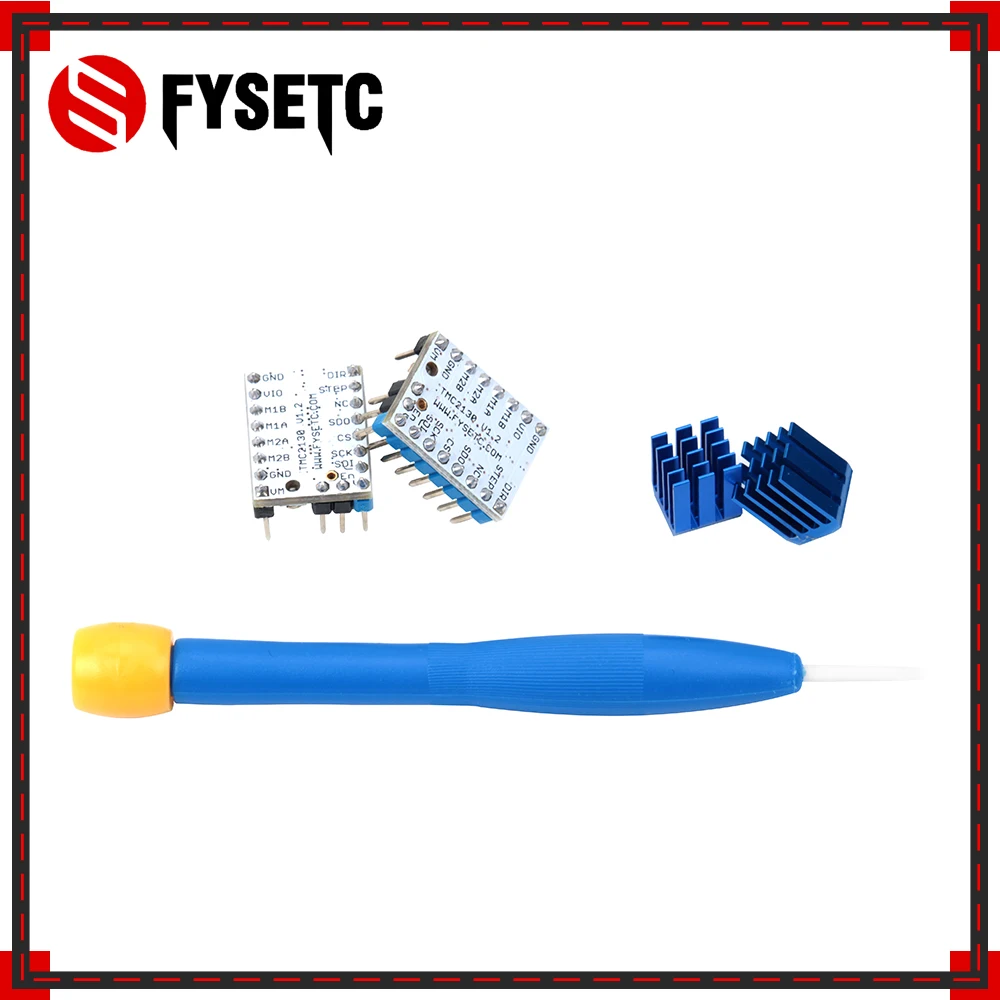 

2pcs Stepstick Stepper Motor Driver F6 TMC2130 V1.2 For SPI Function Flying Wire Special For FYESTC F6 VS TMC2130 V1.1