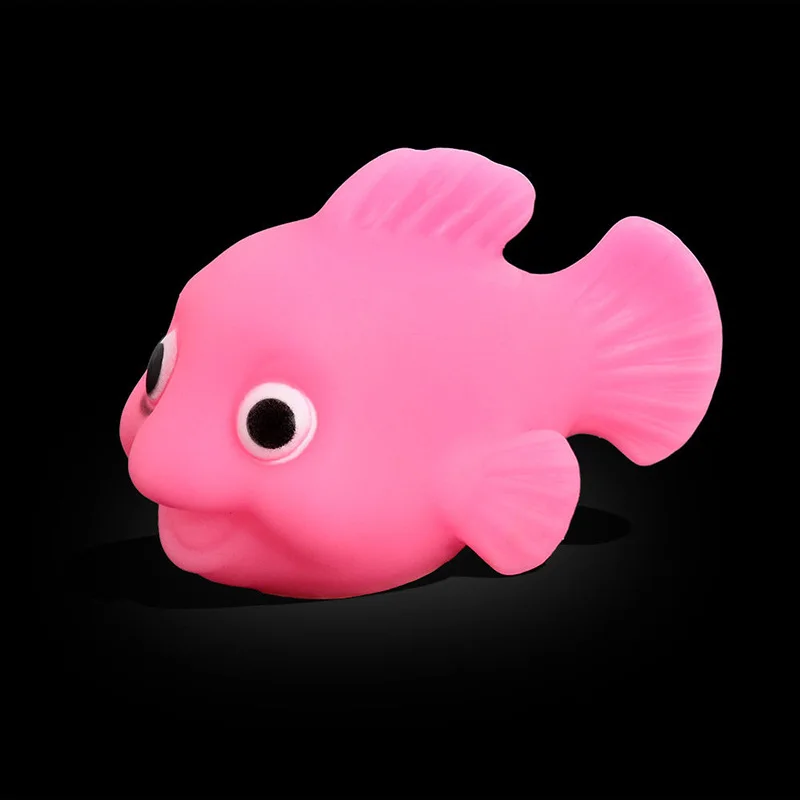 Светодиодный Рыба Ванна смешно Свет Игрушки для маленьких детей воды купания 2