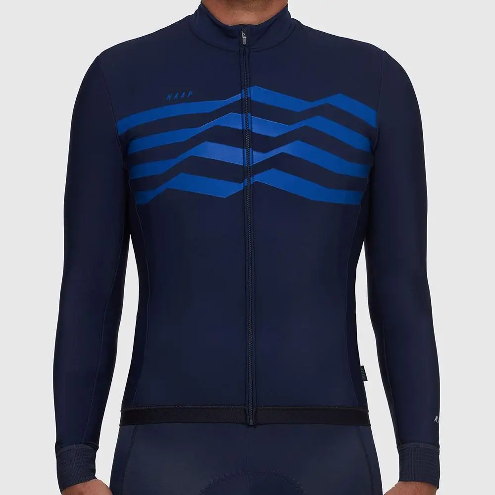 

Winter Cycling Clothing Long Sleeve Thermal Fleece Cycling Jersey Race fit Bike Jacket Bicycle clothes Maillot Ciclismo hombre