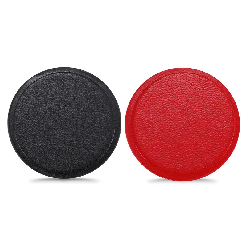 1 black 1 red IKSNAIL металлическая пластина из искусственной кожи для магнитного автомобильного держателя для телефона, Магнитная подставка для телефона, gps держатель, аксессуар, 3 м, клей, PU железный лист - Название цвета: 1 black 1 red