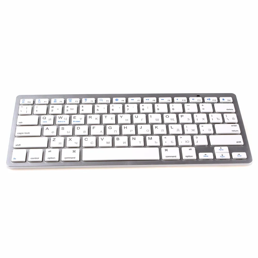 

kemile Russian Language Wireless Bluetooth 3.0 keyboard for iPad tablet Bluetooth keyboard for iPad 3 4 IOS system Apple keypad