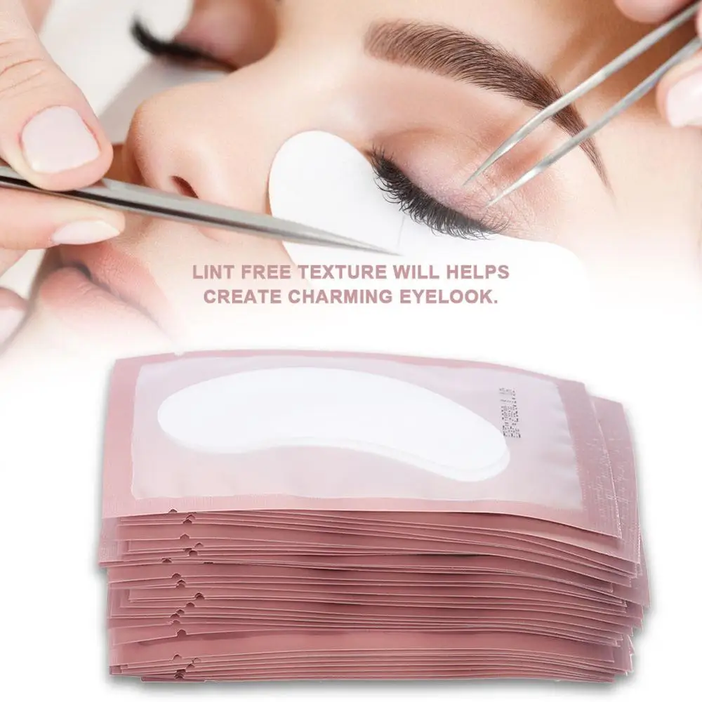 100 шт./компл. накладки для глаз увлажняющие глазные наклейки ресниц гелевые