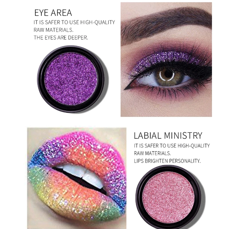 8 цветов 2019 мерцающие тени для век maquillaje стойкий макияж декоративная косметика