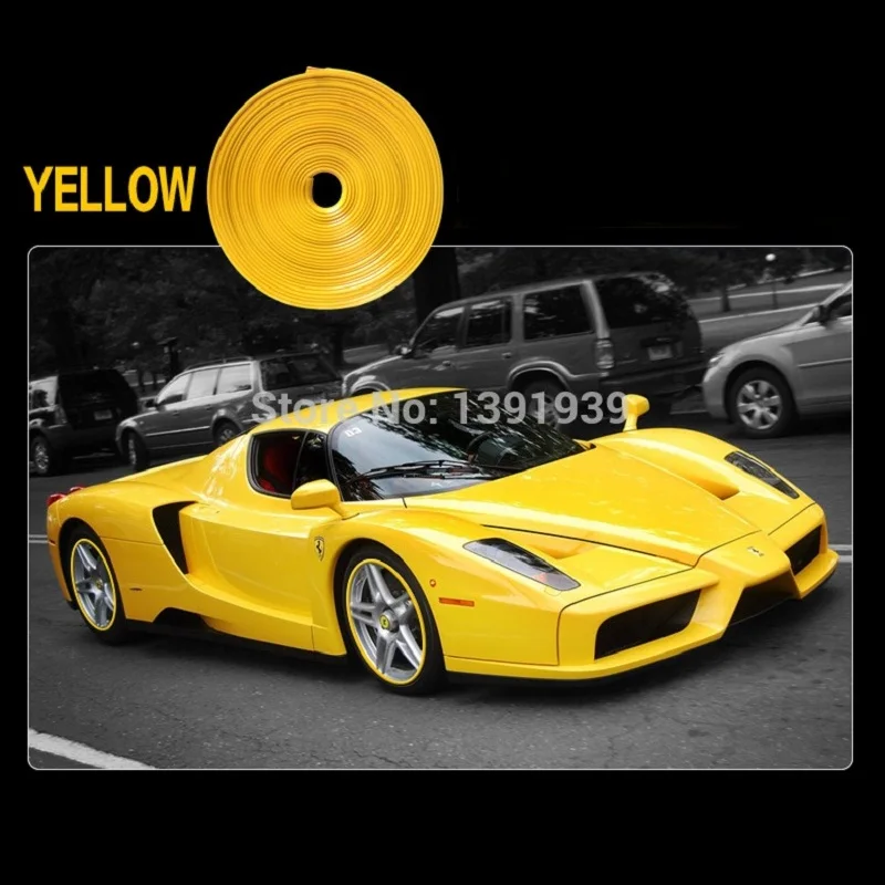 8 метров универсальная накладка на автомобильное колесо защита свода колеса из