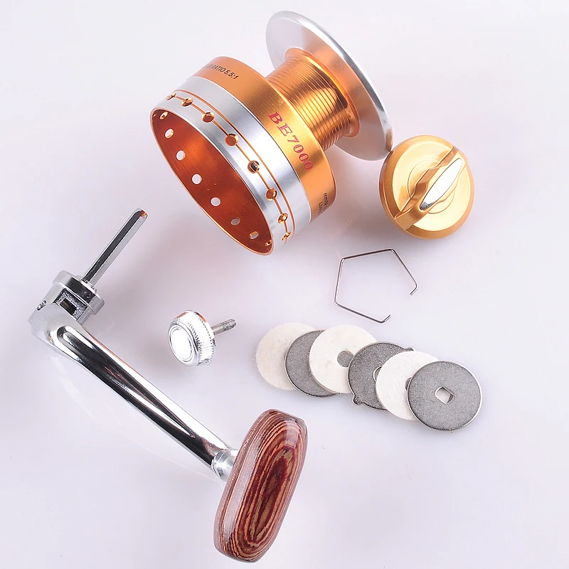 Горячая распродажа! Бесплатная доставка спиннингом рыболовная катушка BE1000-BE7000