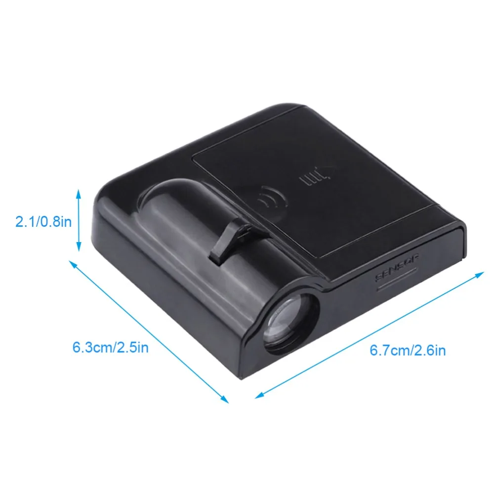 1 шт. светодиодный Универсальный дверной знак беспроводной проектор лазерный