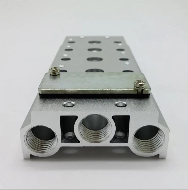 4V210-08 4V210 4V220 клапаны воздушный выпускной коллектор 200M-8F пневматическое основание