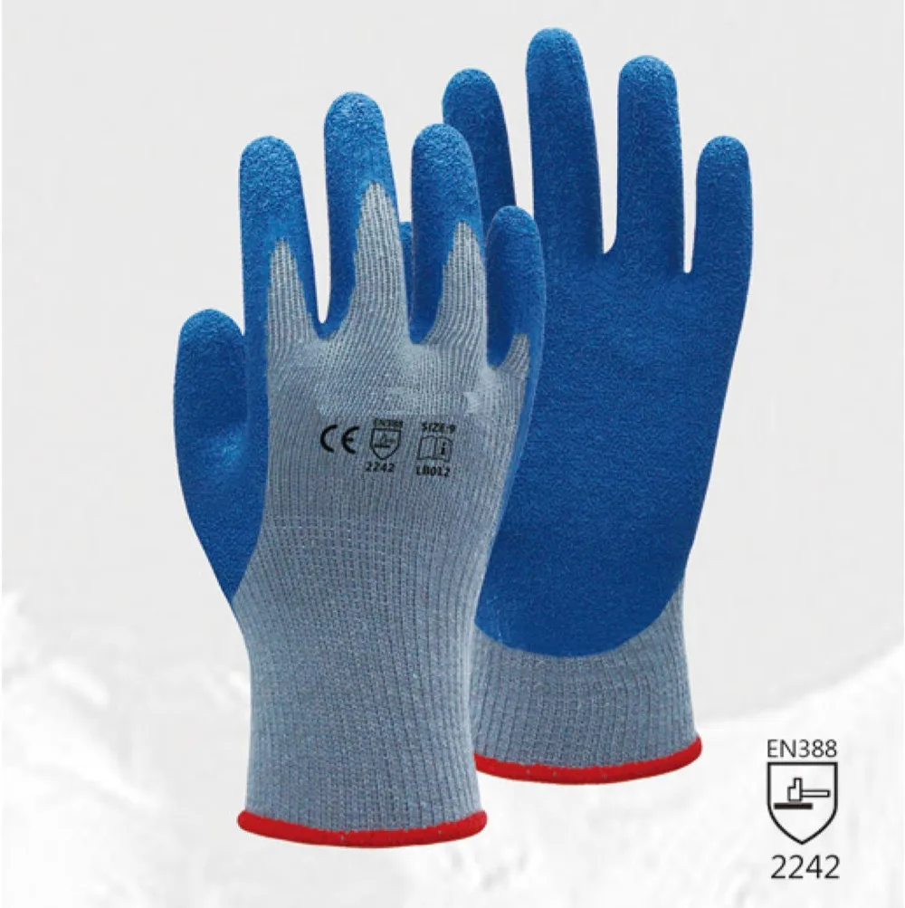Защитные перчатки с латексным покрытием 10 Калибр | Безопасность и защита