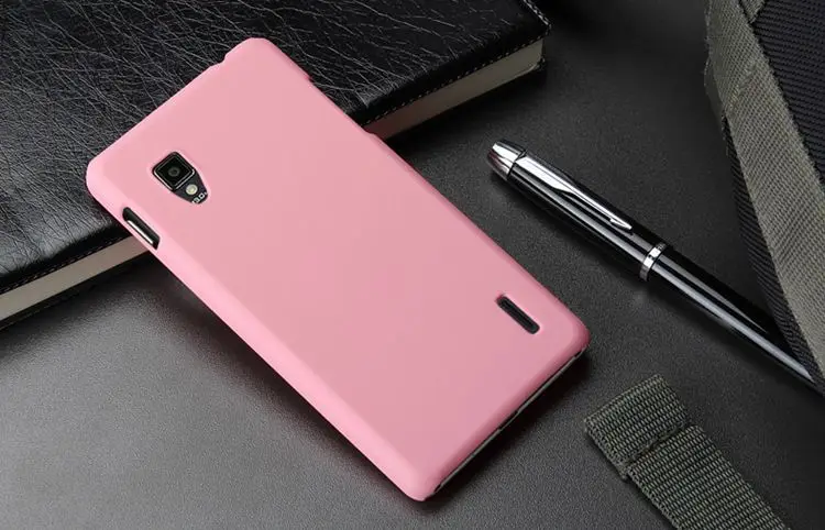 Матовый Жесткий кожаный чехол для LG Optimus G 4G E975 LS970 E971 E973 F180 | Мобильные телефоны и