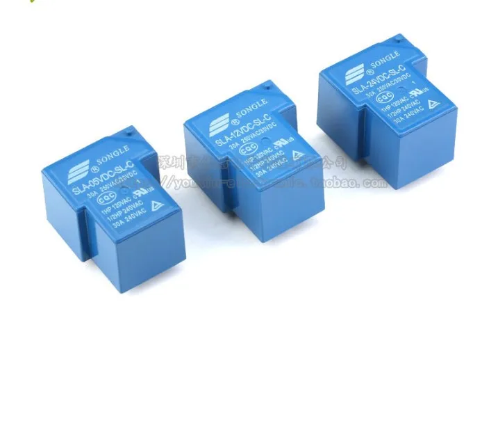 T90 6Pin 30A SLA-05V 12В 24VDC-SL-C электрические реле (набор трансформаций) Обустройство дома
