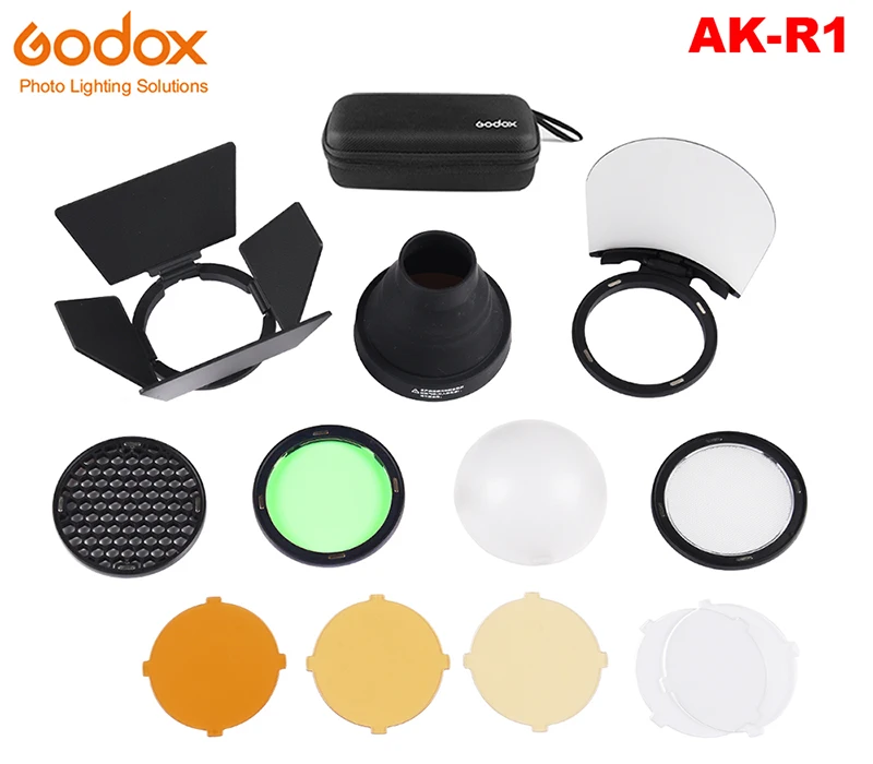 Godox S-R1 вспышка Speedlight адаптер AK-R1 переходное кольцо для Godox TT685 V850II V860II V350 TT600 Yongnuo Canon Nikon sony Flash