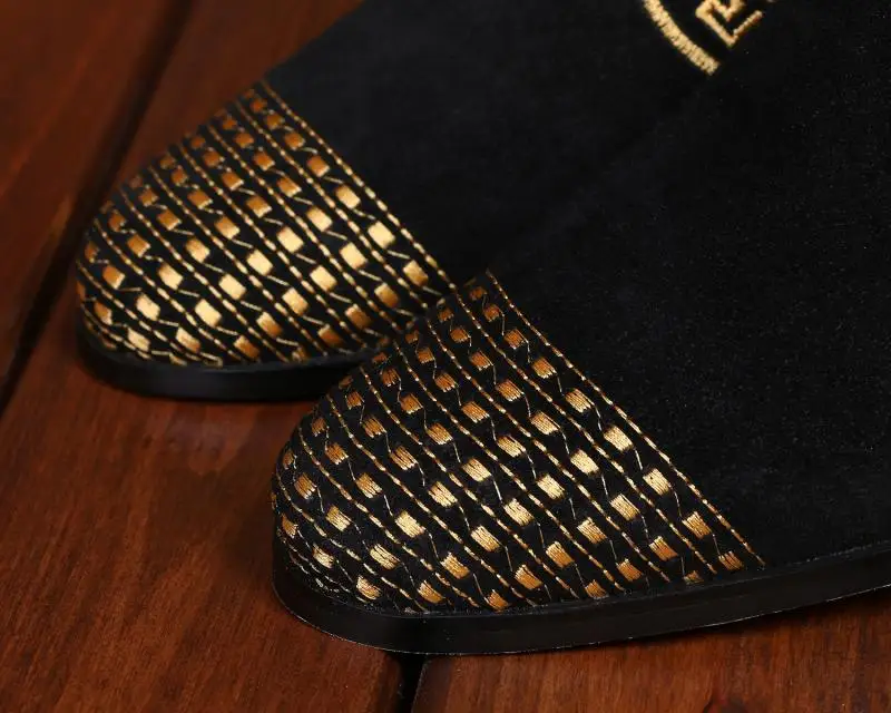 2017 г. Новое поступление мужская обувь с вышивкой Роскошные повседневные мужские