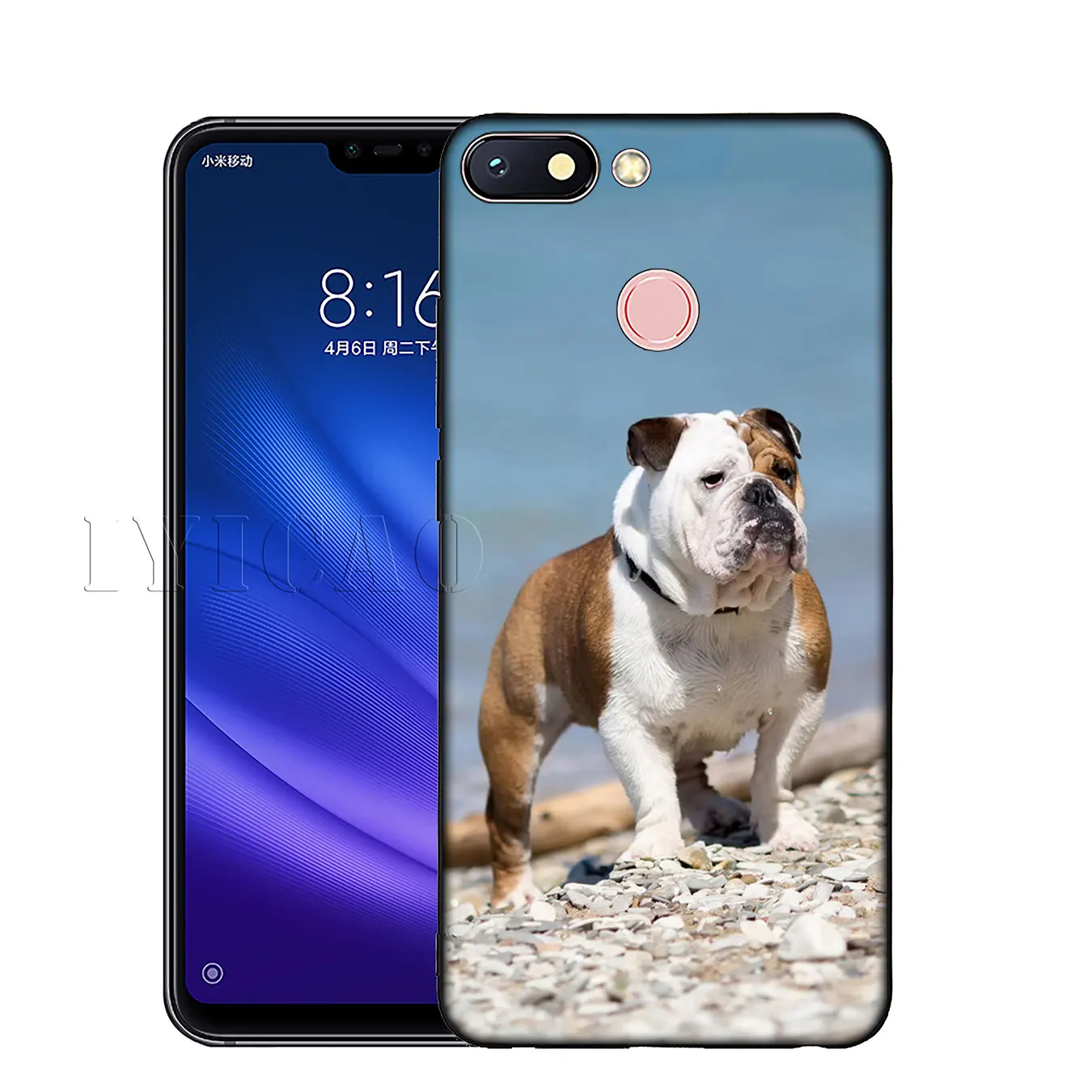 IYICAO Cute dog english bulldog Soft Silicone Phone Case for Xiaomi Mi 10 9 9T CC9 CC9E 8 SE A3 Pro A1 A2 Lite 6 pocophone f1 |