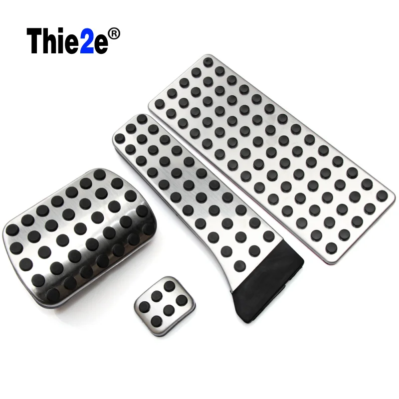 Ножная педаль из нержавеющей стали без дрели для автомобильного топливного