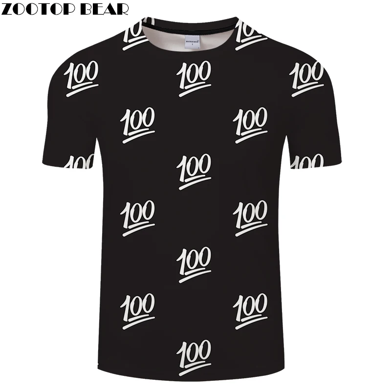 Футболка с надписью мужская и женская футболка 3D черная летняя повседневный Топ