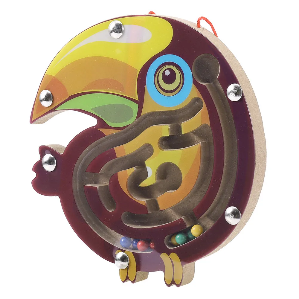 Детский Магнитный лабиринт игрушка детская деревянная игра головоломка