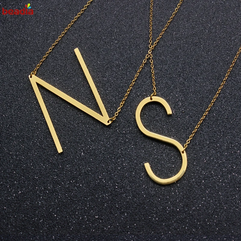 Цепочка с подвеской в виде букв алфавита для женщин|designer necklace|fashion necklacenecklace designer |