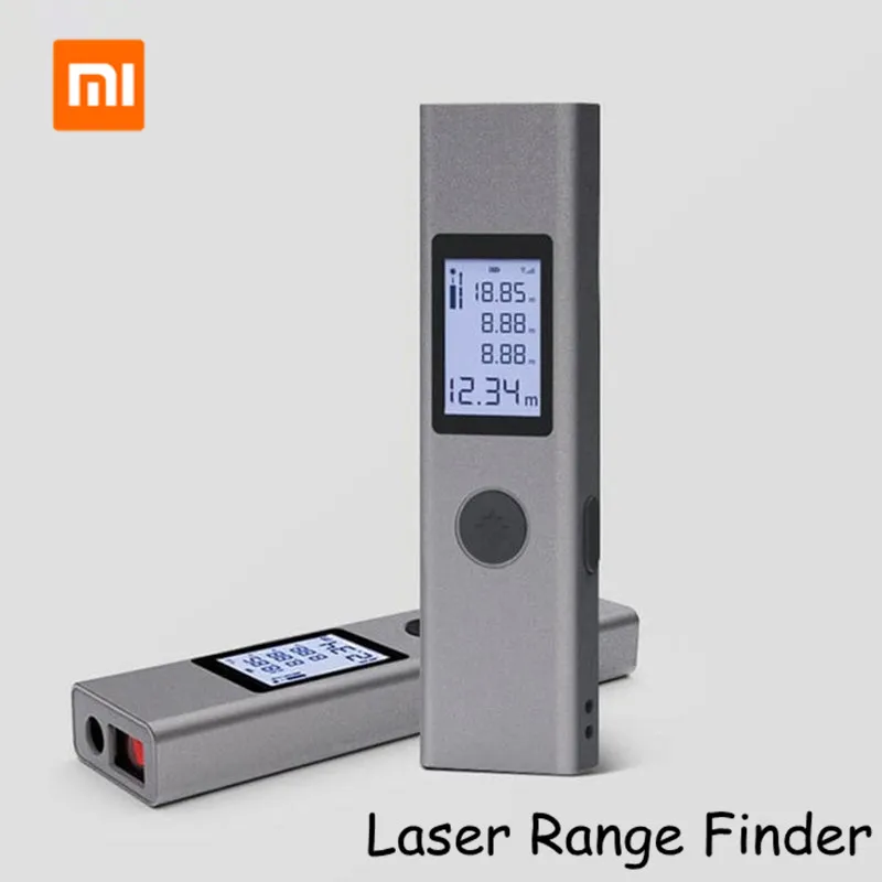 Xiaomi Duka 40 м LS-P Лазерный дальномер USB высокая точность измерения вспышка зарядка портативный дальномер