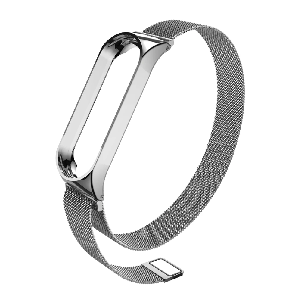 Браслет для Xiaomi mi Band 4/3 mi band 4/3 ремешок для Xiaomi mi Band 4/3 металлический ремешок из нержавеющей стали mi Band 4/3