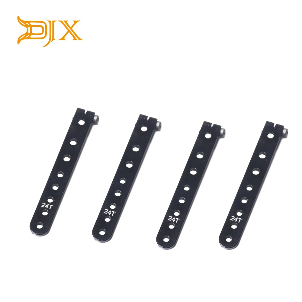 DJX 5 шт. руль 24T Алюминиевый серворуль рука крутящий момент для Futaba HSP и т. Д.