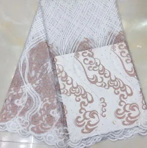 2019 последние французские нигерийские кружевные ткани высокого качества Тюль